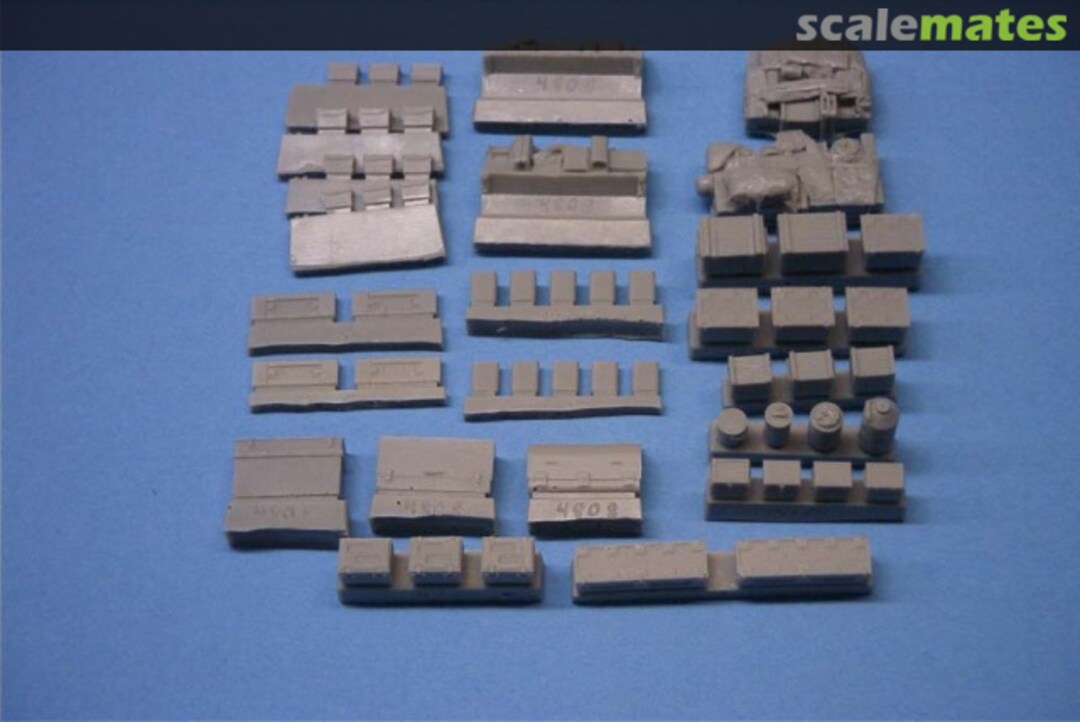 Boxart Upgrade Set und Gepäck M4 Sherman Britische Armee MR-48008 MR Modellbau Boxart Upgrade Set und Gepäck M4 Sherman Britische Armee MR-48008 MR Modellbau