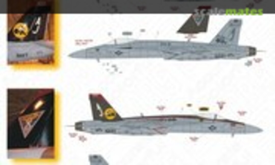 1:48 F/A-18E VFA-31 Rockin' Rhinos #7 (TwoBobs Aviation Graphics 48-141) 48-141
