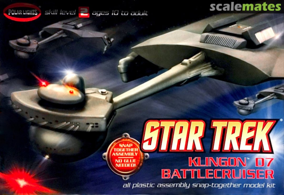 Boxart Klingon D7 Battlecruiser 806 Polar Lights Boxart Klingon D7 Battlecruiser 806 Polar Lights