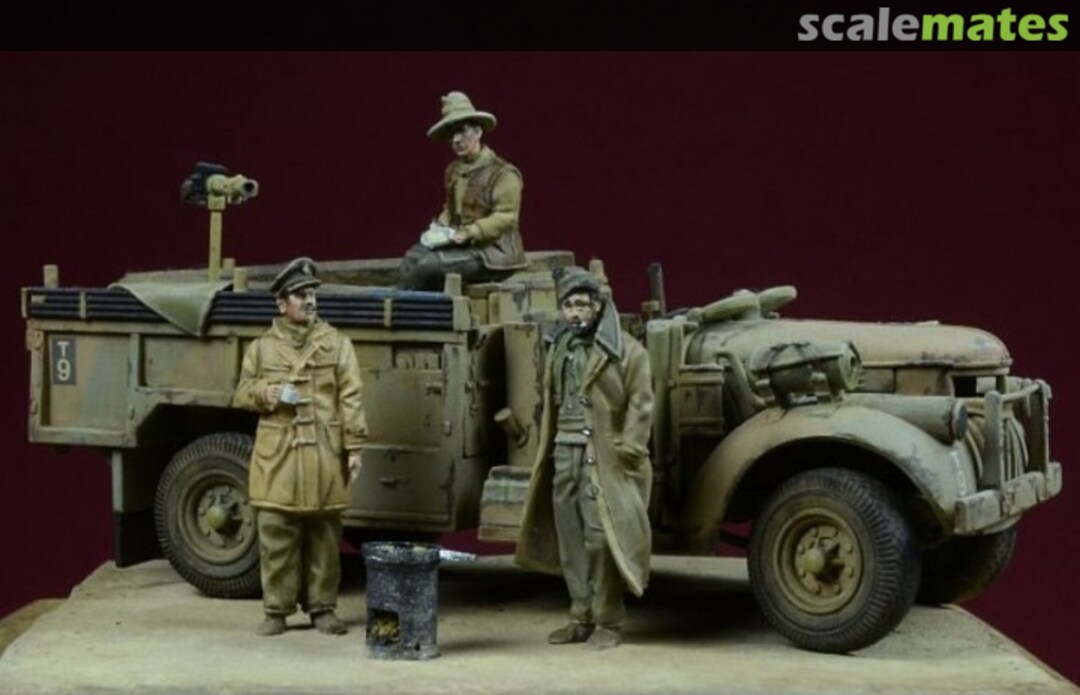 Boxart Breakfast in the Sahara - LRDG Patrol 72004 D-Day Miniature Studio