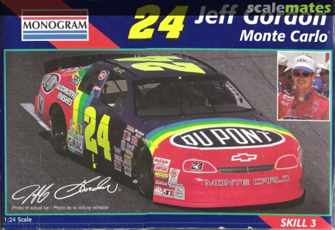 Boxart 24 Jeff Gordon Monte Carlo 85-2476 Monogram Boxart 24 Jeff Gordon Monte Carlo 85-2476 Monogram
