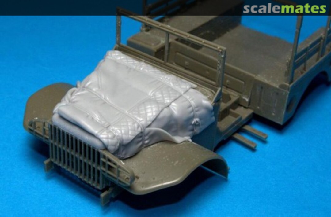 Boxart Dodge 3/4 engine deck with winter Canvas RE35-278 Panzer Art Boxart Dodge 3/4 engine deck with winter Canvas RE35-278 Panzer Art