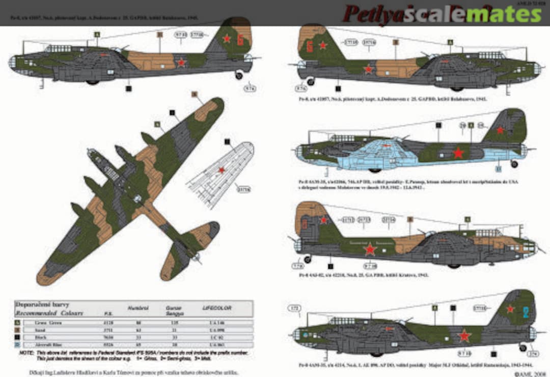 Boxart Petlyakov Pe-8 AMLD72028 AML Boxart Petlyakov Pe-8 AMLD72028 AML