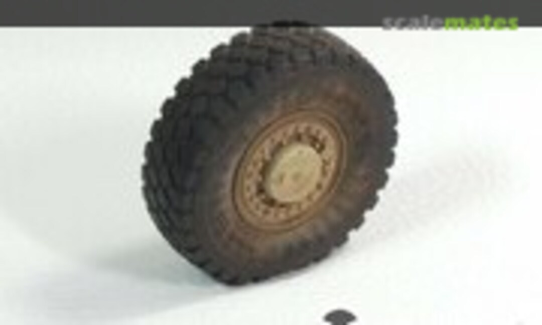 1:35 Modern US M-ATV MRAP Weighted Road Wheels (E.T. Model ER35-030) ER35-030