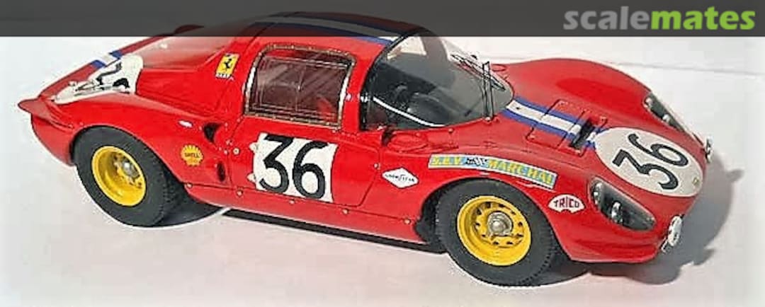 Boxart Ferrari Dino 206 S #014 NART "SHELL" 18063 MG Model Plus Boxart Ferrari Dino 206 S #014 NART "SHELL" 18063 MG Model Plus