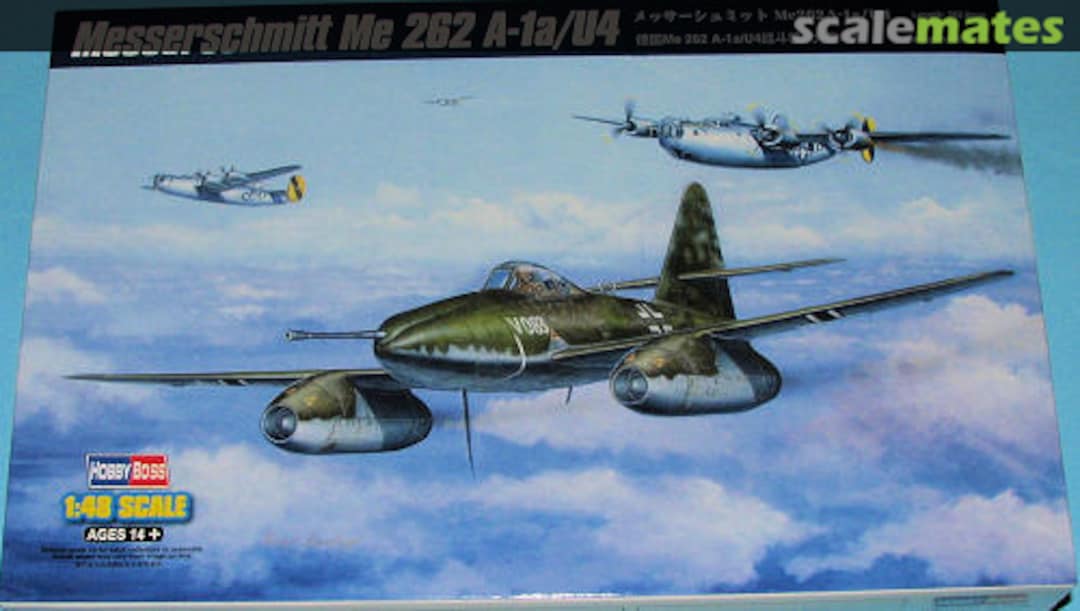 Boxart Messerschmitt Me 262 A-1a/U4 80372 HobbyBoss