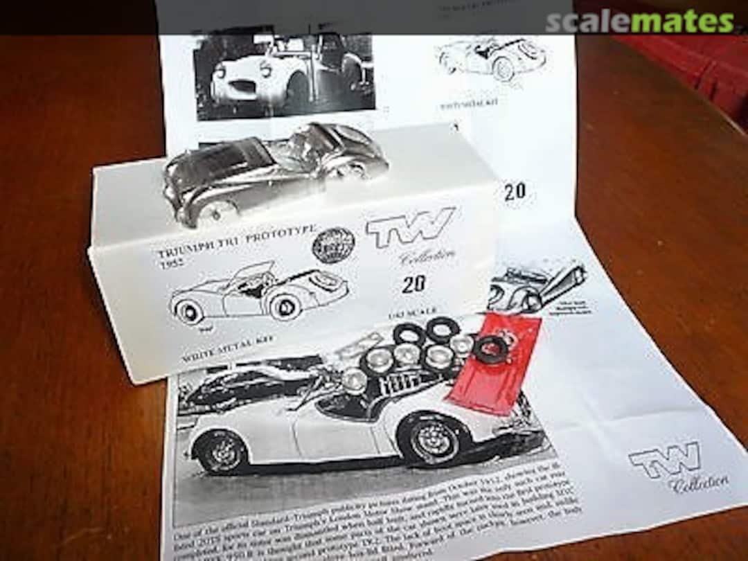 Boxart Triumph TR1 Prototype 20 TW Collection Boxart Triumph TR1 Prototype 20 TW Collection