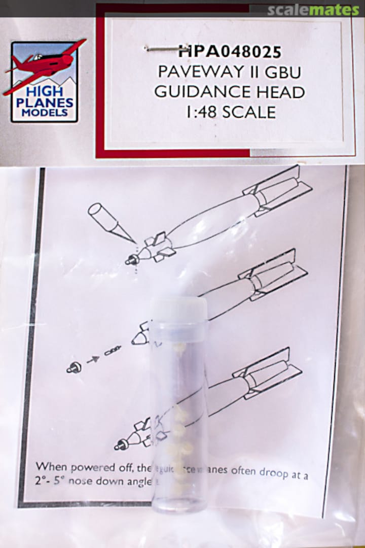 Boxart Paveway II GBU Guidance Head HPA048025 High Planes Models