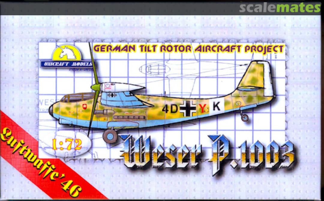 Boxart Weser P.1003 1210 Unicraft Models