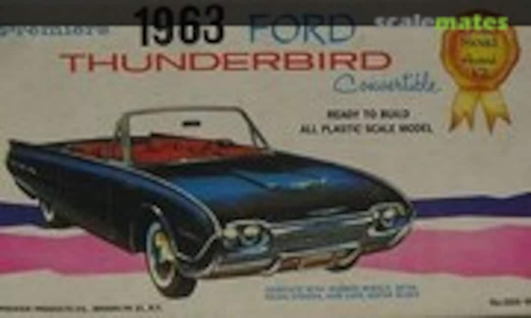 1:32 1963 Ford Thunderbird Convertible (Premier 1366-89)