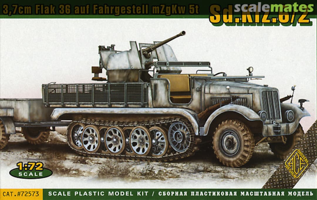 Boxart Sd.Kfz. 6/2 72573 ACE Boxart Sd.Kfz. 6/2 72573 ACE