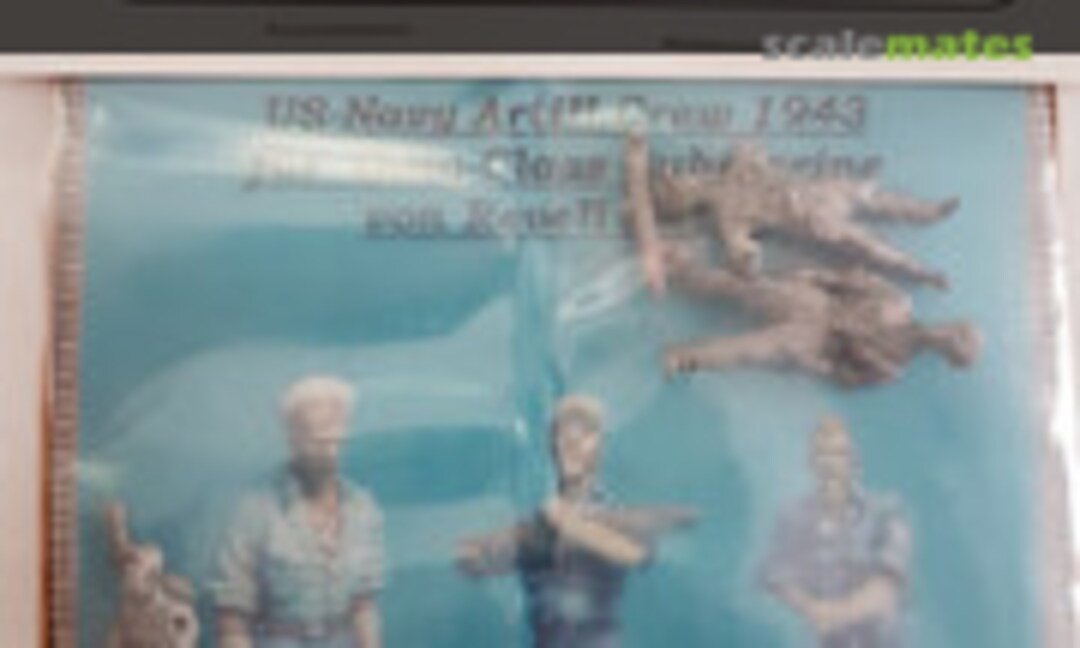 1:72 US Navy Artill.Crew 1943 for Revell Gato-Class Submarine (Hecker & Goros KSHG 229) KSHG 229