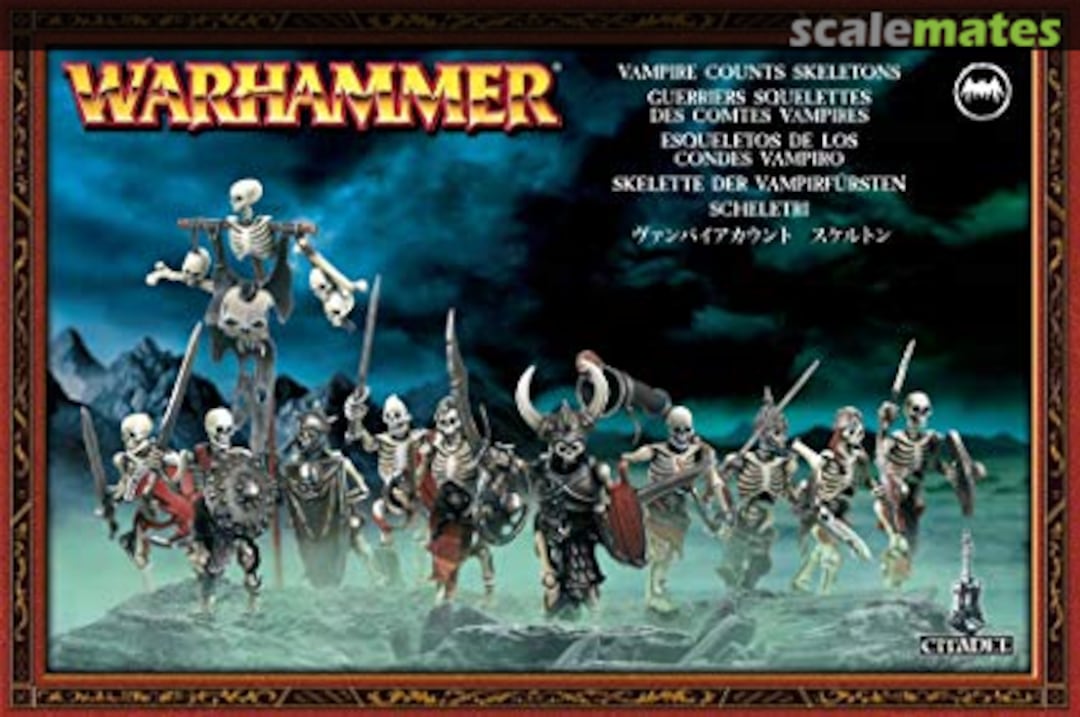 Boxart Warhammer - Vampire Counts Skeletons 91-06 Games Workshop Boxart Warhammer - Vampire Counts Skeletons 91-06 Games Workshop