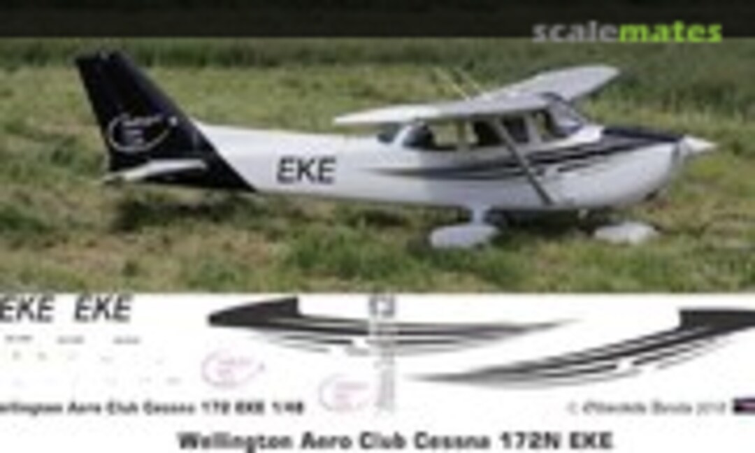 1:72 Cessna 172N Wellington Aero Club ZK-EKE (Oldmodels Decals OMD1295B) OMD1295B