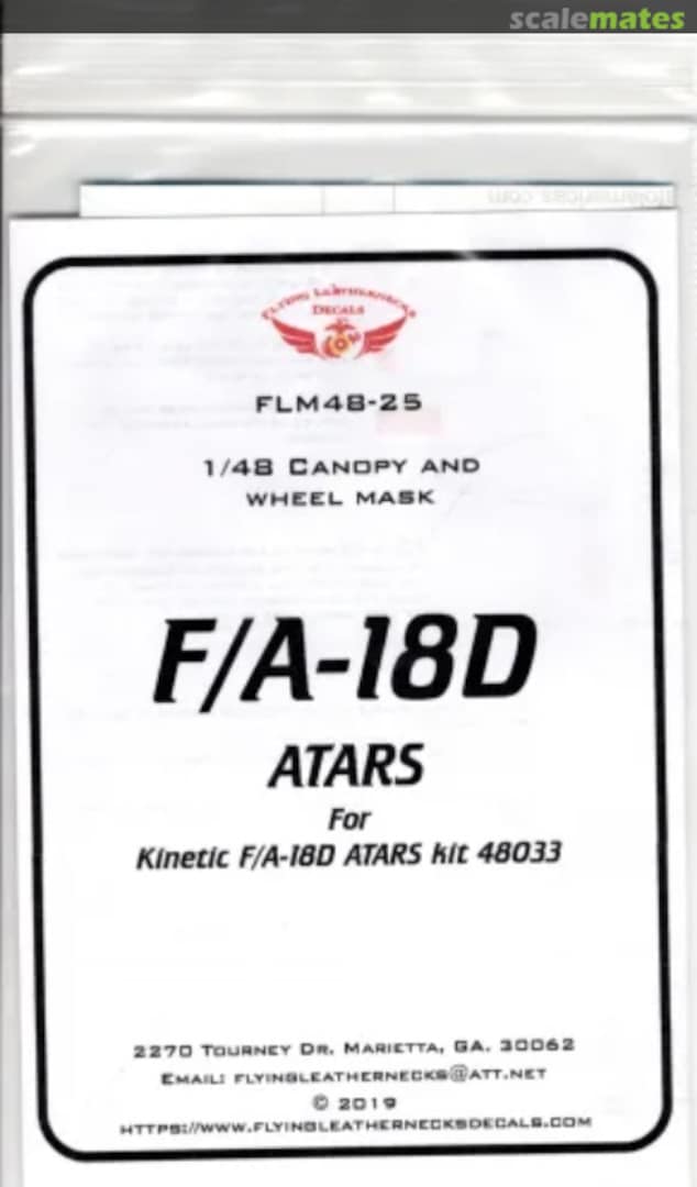 Boxart F/A-18D FLM48-25 Flying Leathernecks Boxart F/A-18D FLM48-25 Flying Leathernecks