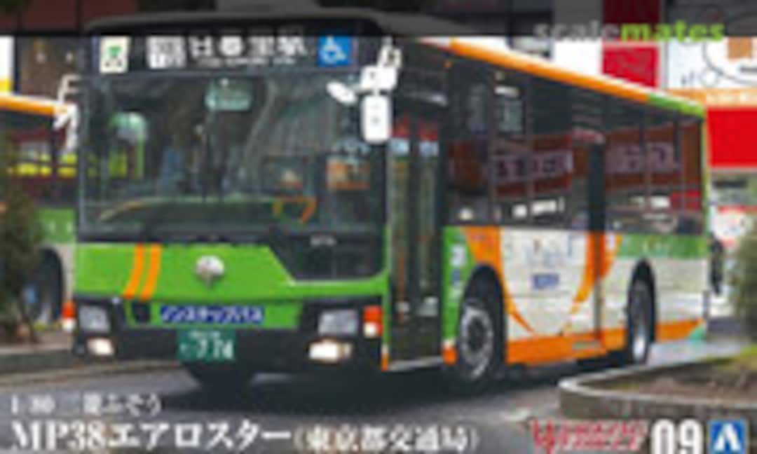 1:80 Mitsubishi Fuso MP38 Aero Star (Tokyo Metropolitan Bureau of Transportation) (Aoshima 062791) 062791