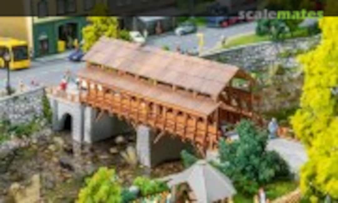 Wooden railway bridge (Faller 120527)