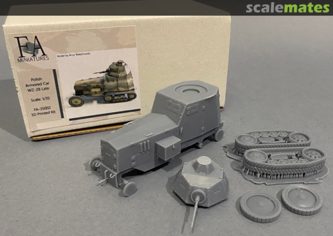 Boxart Armored Car WZ-28 FA-35002 F&A Miniatures Boxart Armored Car WZ-28 FA-35002 F&A Miniatures