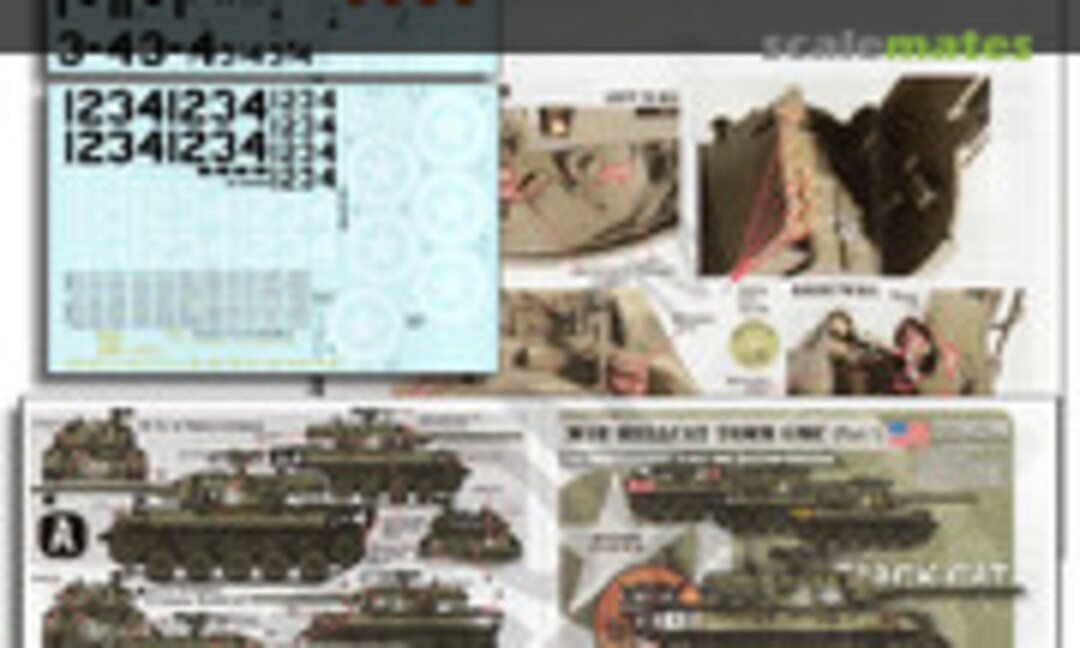 1:35 M18 Hellcat 76mm GMC (Part 1) (Echelon Fine Details D356296) D356296