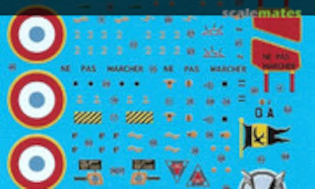 1:32 Dassault Mirage IIIE Armee de l'Air (Berna Decals BD 32-83) BD 32-83