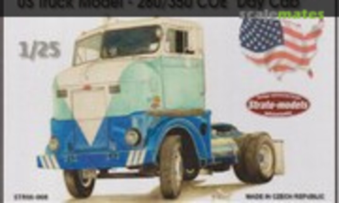 1:25 US Truck Model - 280/350 COE 'Day Cab' (Strato-models STRM-008) STRM-008
