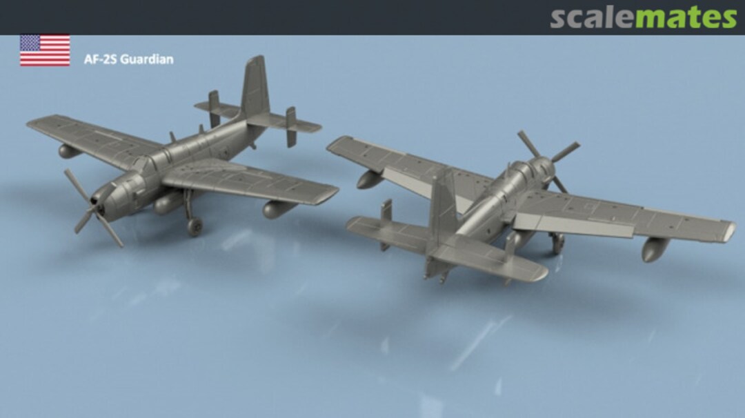 Boxart Grumman AF-2 S Guardian unfolded wings - 3D printing (5 pcs) 3D400504 L'Arsenal Boxart Grumman AF-2 S Guardian unfolded wings - 3D printing (5 pcs) 3D400504 L'Arsenal