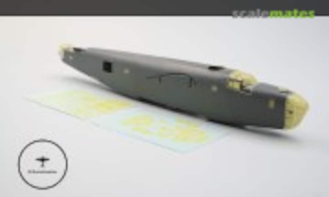 1:72 Consolidated B24-D Liberator masks (UKScaleModeller 172B24D)