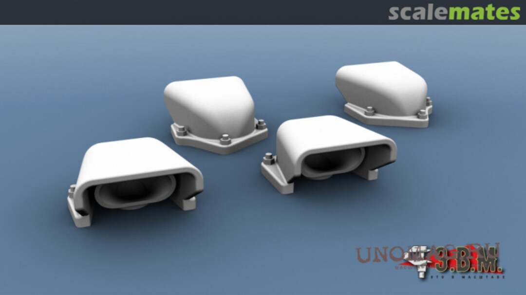 Boxart Armored exhaust pipes for KV-85, KV-1S (late), Su-152 RS35149 E.V.M. Boxart Armored exhaust pipes for KV-85, KV-1S (late), Su-152 RS35149 E.V.M.