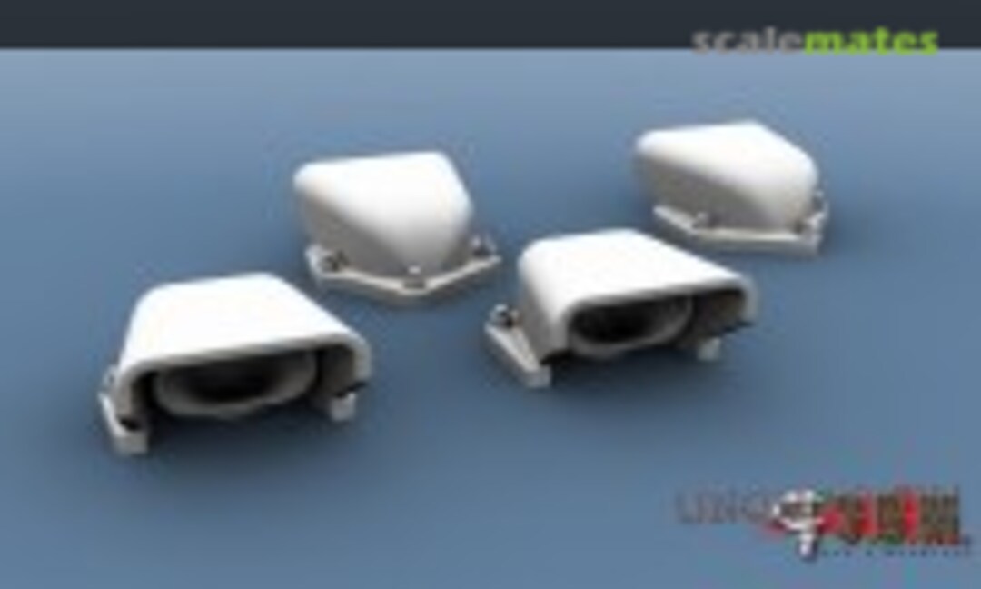 1:35 Armored exhaust pipes for KV-85, KV-1S (late), Su-152 (E.V.M. RS35149) RS35149