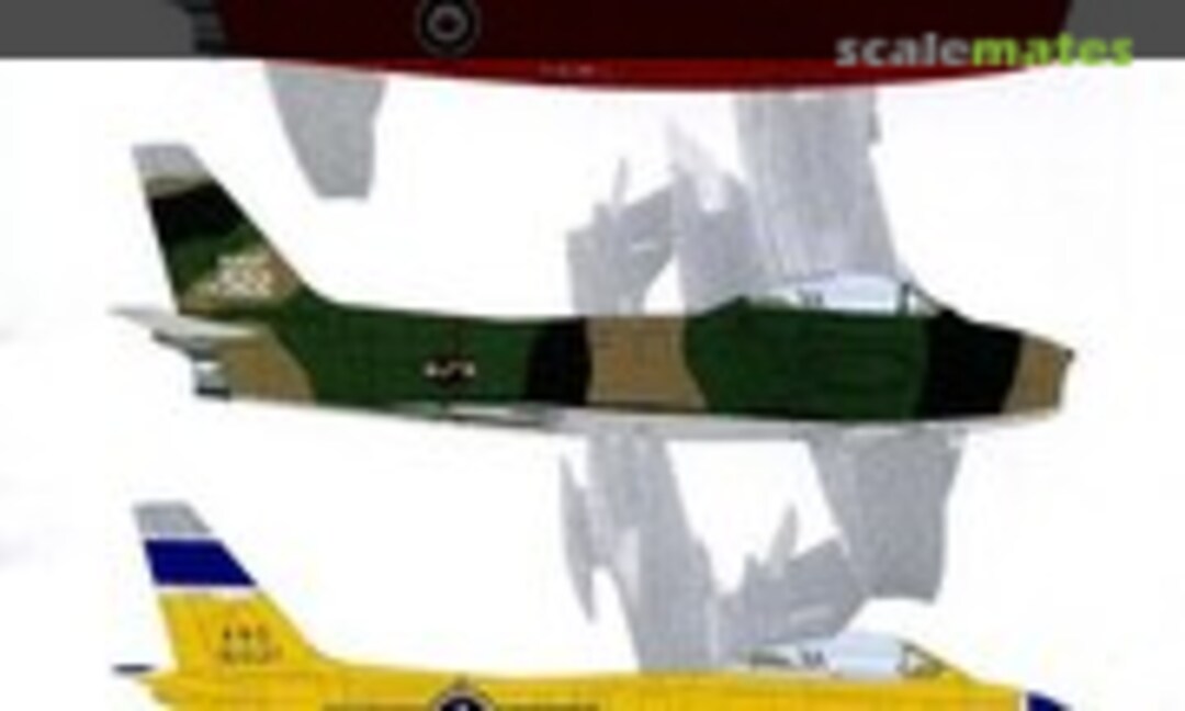 1:48 Very Colourful Sabres (Euro Decals ED-48100) ED-48100