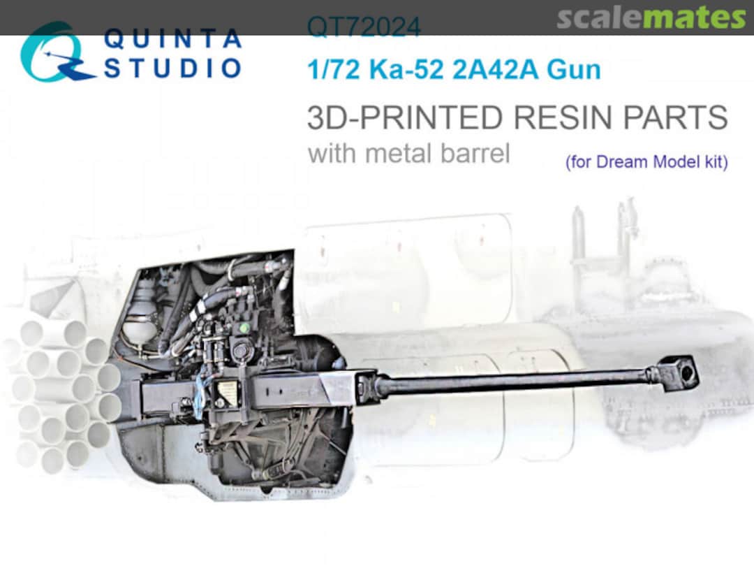 Boxart Ka-52 2A42A Gun QT72024 Quinta Studio Boxart Ka-52 2A42A Gun QT72024 Quinta Studio