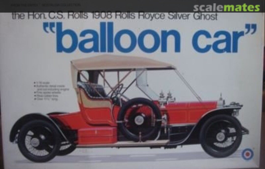 Boxart the Hon. C.S. Rolls 1908 Rolls Royce Silver Ghost 9001 Entex Industries Boxart the Hon. C.S. Rolls 1908 Rolls Royce Silver Ghost 9001 Entex Industries