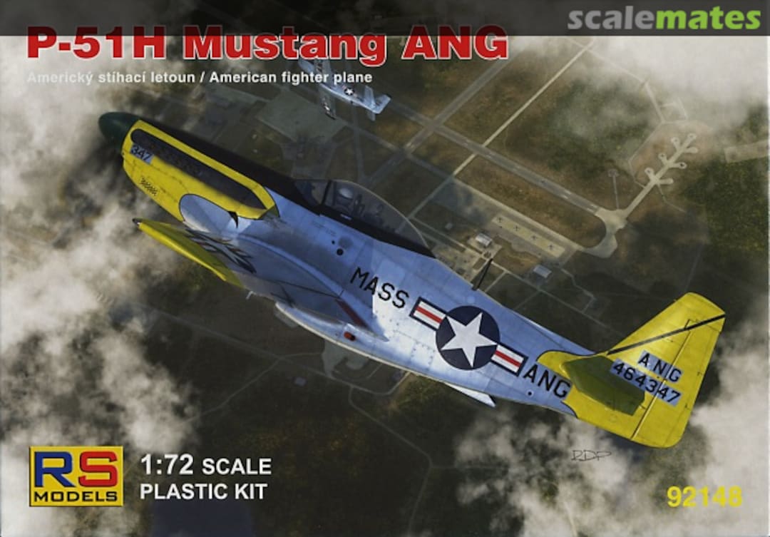 Boxart P-51H Mustang ANG 92148 RS Models