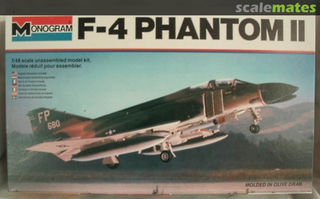Boxart F-4 Phantom II 5800 Monogram Boxart F-4 Phantom II 5800 Monogram