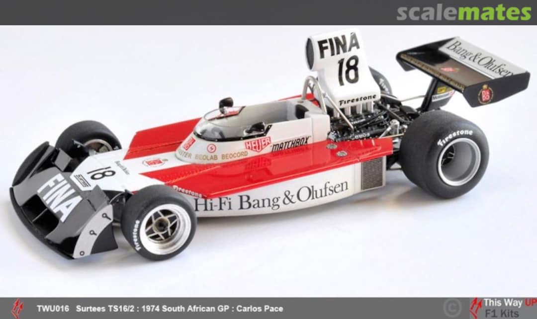 Boxart Surtees-Ford TS16-2 "Hi Fi Bang & Olufsen" TWU 016 This Way Up Boxart Surtees-Ford TS16-2 "Hi Fi Bang & Olufsen" TWU 016 This Way Up