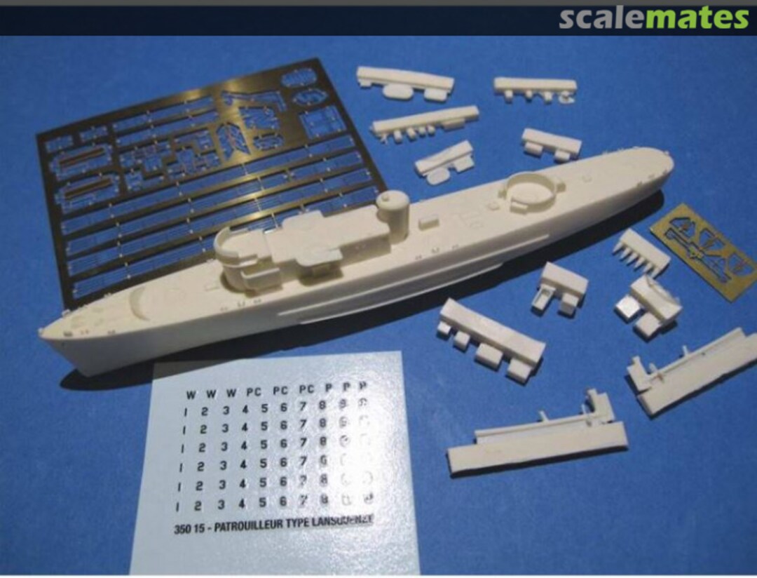 Boxart PC 173-ft class submarine chaser (Lansquenet) 350-15 L'Arsenal