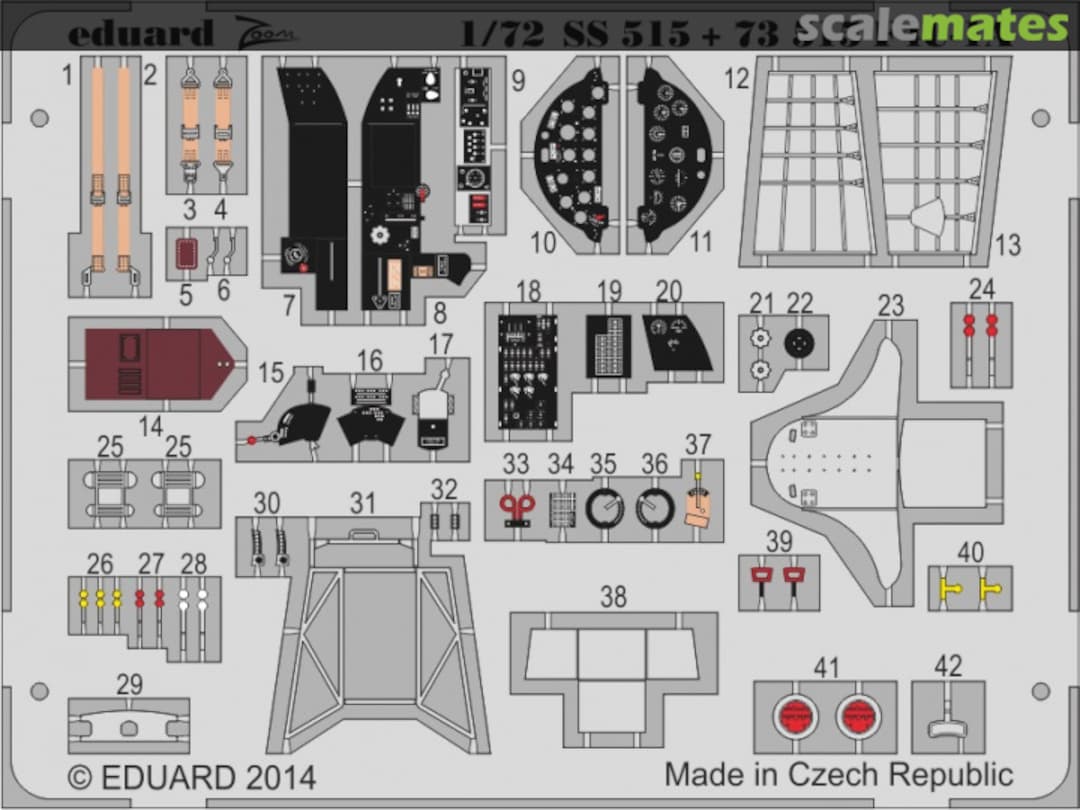 Boxart F4U-1A S.A. - Revell - SS515 Eduard Boxart F4U-1A S.A. - Revell - SS515 Eduard