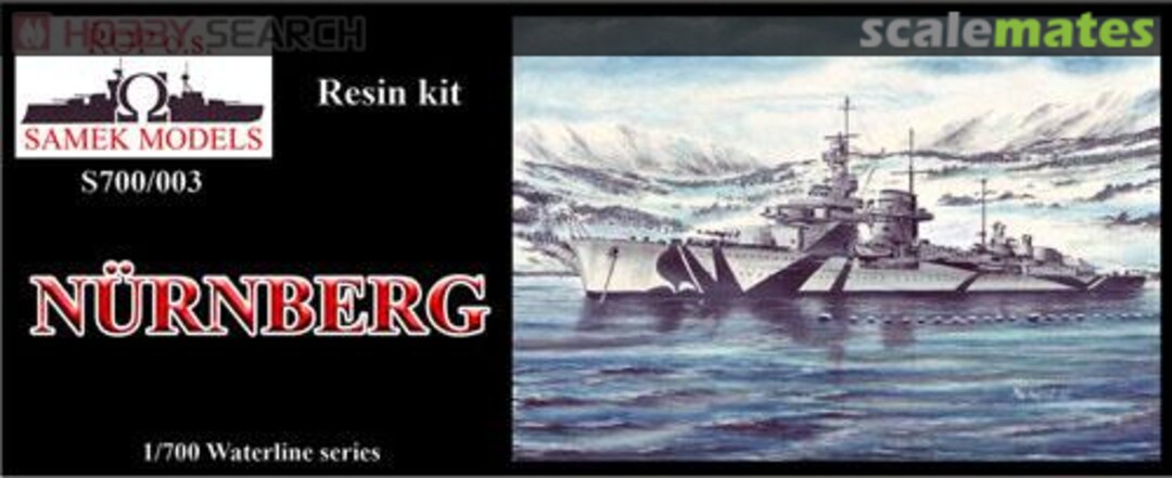 Boxart Nurnberg 1943 S700/003 ROP o.s. Samek Models