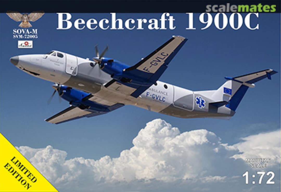 Boxart Beechcraft 1900C-1 SVM-72005 SOVA-M Boxart Beechcraft 1900C-1 SVM-72005 SOVA-M