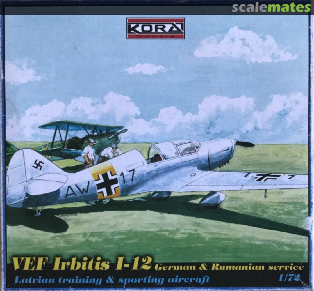 Boxart VEF Irbitis I-12 German & Rumanian service 72.115 Kora Models Boxart VEF Irbitis I-12 German & Rumanian service 72.115 Kora Models