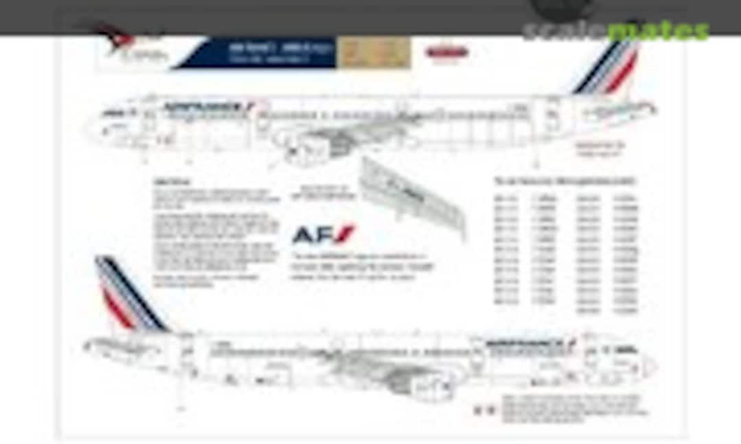 1:144 Air France - Airbus A321 (F-DCAL FD144-483) FD144-483