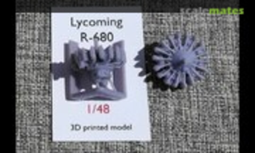 1:48 Lycoming R-680 (Dekno Models EN.480200) EN.480200