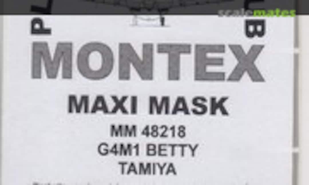1:48 G4M1 Betty (Montex MM48218)