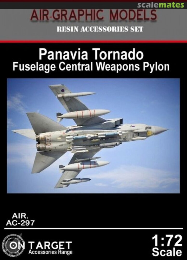 Boxart Panavia Tornado Central Weapons Rail AIR.AC-297 Air-Graphics Models