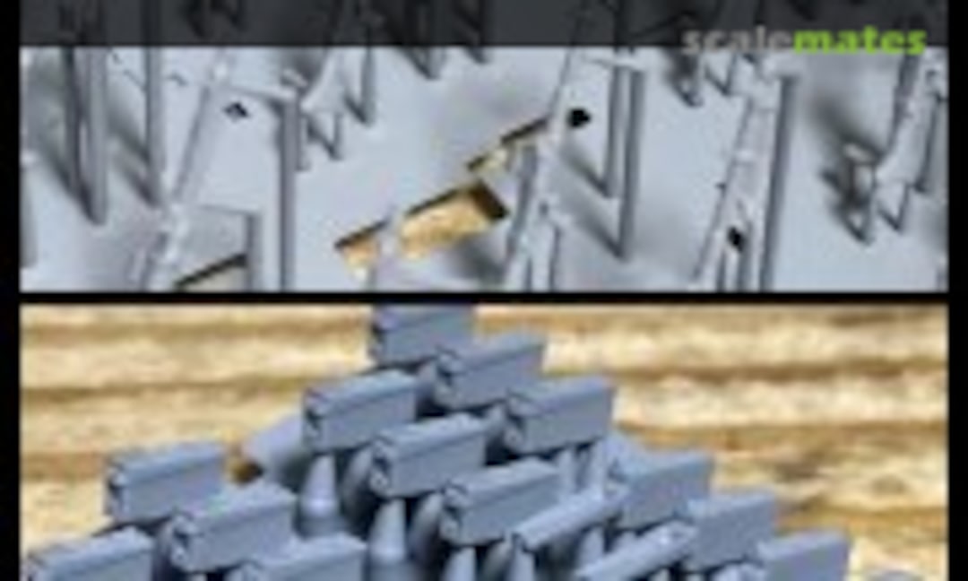 1:72 MG34/42 machine gun × 38/ammunition set (jisakuyaro.com )