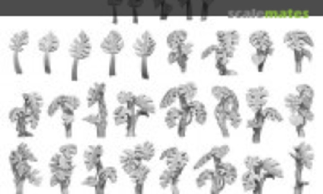 1:48 Monstera x30 (Green Stuff World 11611) 11611