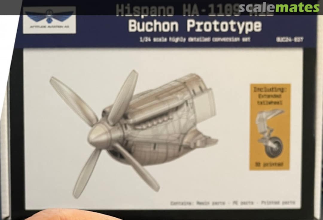 Boxart Hispano HA-1109 M1L Buchon Prototype BUC24-037 Buchon Scale Models Boxart Hispano HA-1109 M1L Buchon Prototype BUC24-037 Buchon Scale Models