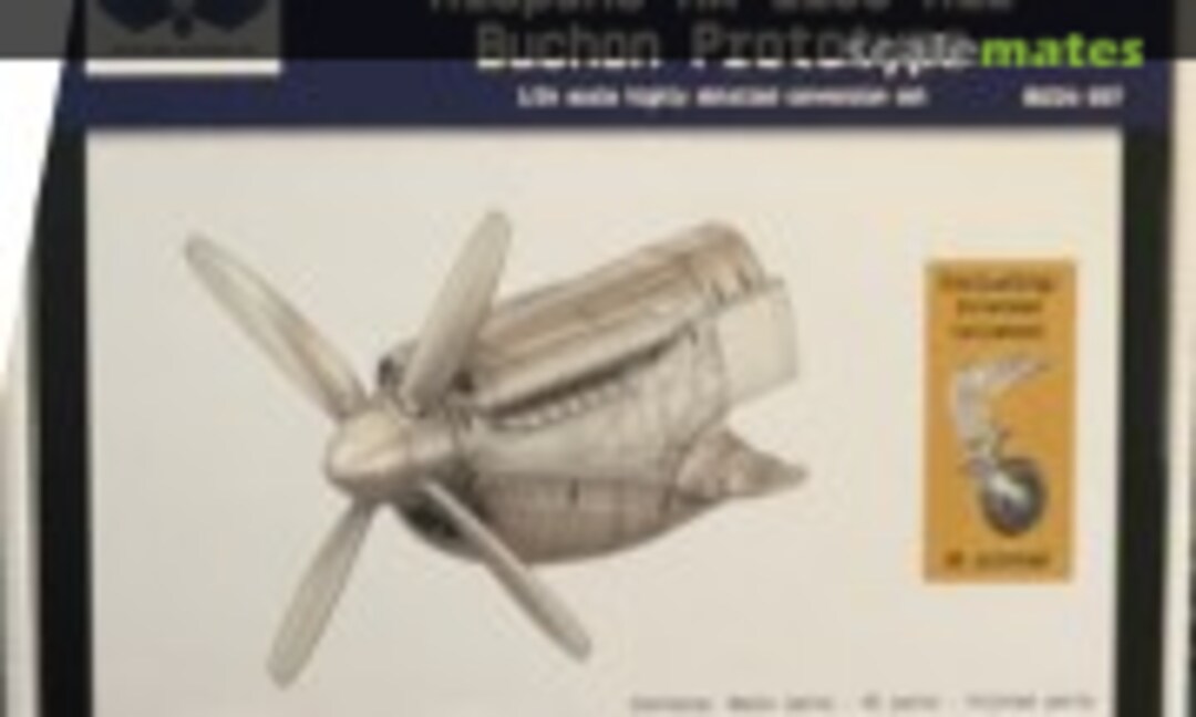 1:24 Hispano HA-1109 M1L Buchon Prototype (Buchon Scale Models BUC24-037) BUC24-037