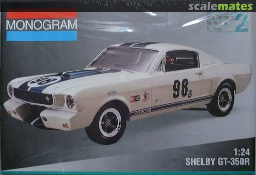 Boxart Shelby GT-350R 2969 Monogram Boxart Shelby GT-350R 2969 Monogram