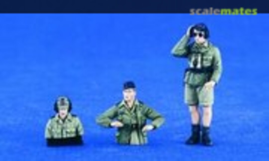 1:35 Afrika Korps Tank Crew (Verlinden Productions 2336)